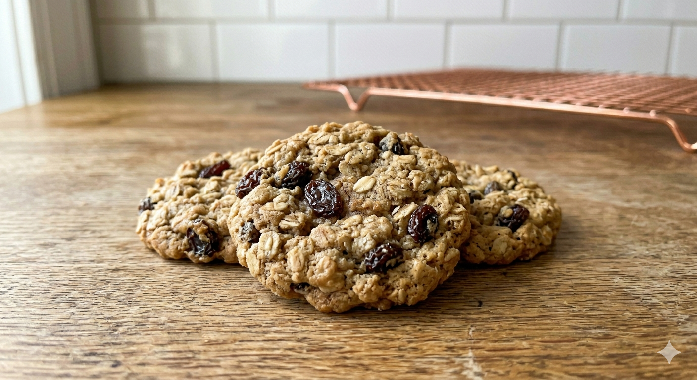 Oatmeal Raisin Cookies